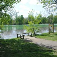 Le lac de Saint Ybars, lieu privilégié de promenade et de pêche