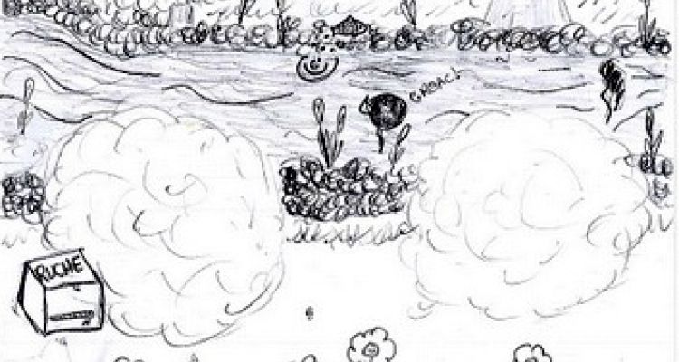 La rivière vue par Orane