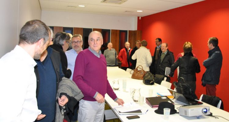 Jean-Jacques MARTINEZ, Président du SMIVAL, remerciait les participants à l'issue de la réunion publique du Sarrasclé